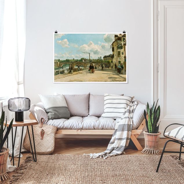 Cuadro del Impresionismo Camille Pissarro - View Of Pontoise