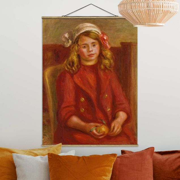 Decoración de cocinas Auguste Renoir - Young Girl with an Orange