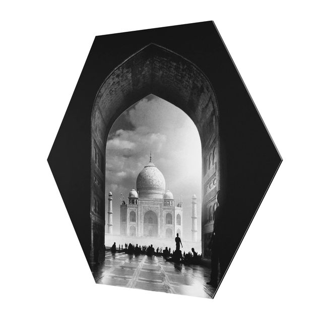 Cuadros hexagonales The Gateway To The Taj Mahal