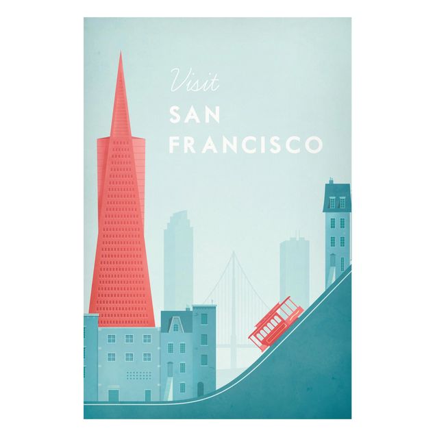 Cuadros arquitectura Travel Poster - San Francisco