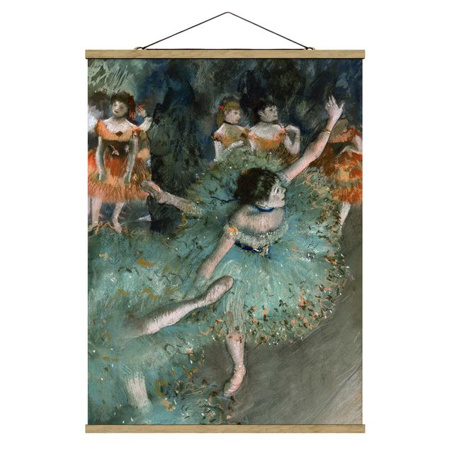 Reproducciones de cuadros Edgar Degas - Dancers in Green