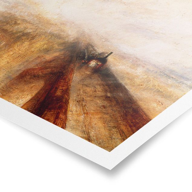 Póster cuadros famosos William Turner - The Great Western Railway