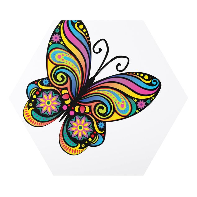 Cuadros abstractos modernos No.BP22 Mandala Butterfly
