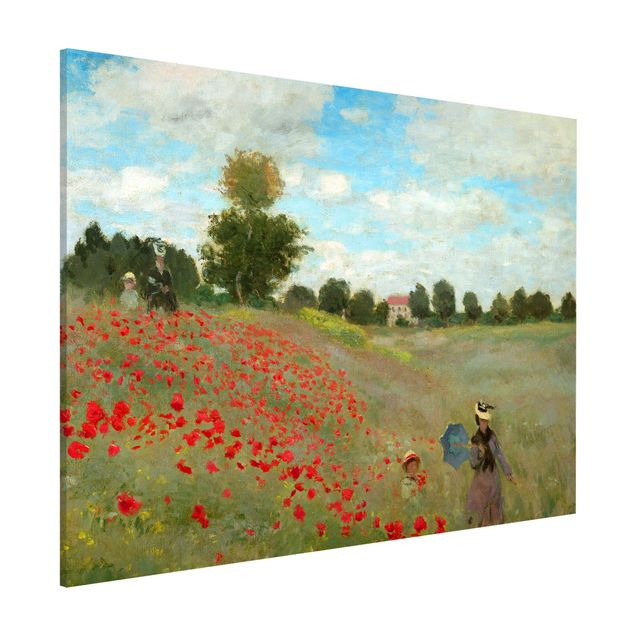 Cuadros amapolas Claude Monet - Poppy Field Near Argenteuil