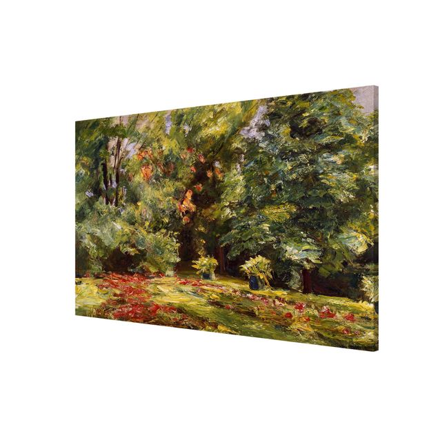 Láminas cuadros famosos Max Liebermann - Flower Terrace Wannseegarten