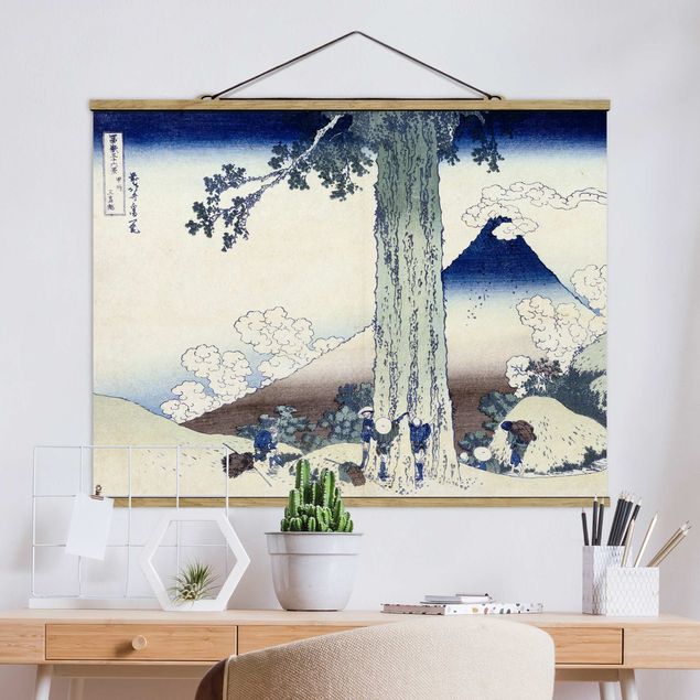 Cuadros de Berlín Katsushika Hokusai - Mishima Pass In Kai Province
