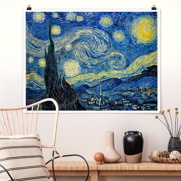 Decoración de cocinas Vincent Van Gogh - The Starry Night