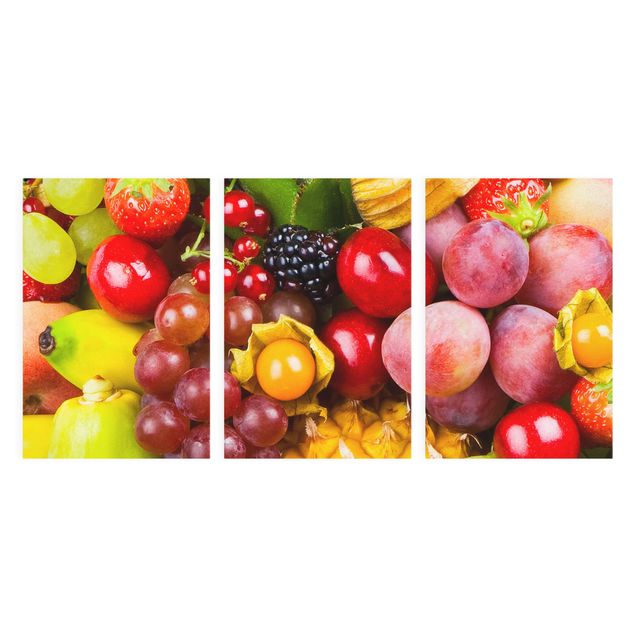 Cuadros de frutas modernos Colourful Exotic Fruits
