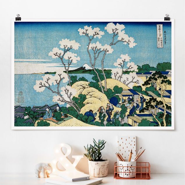 Decoración en la cocina Katsushika Hokusai - The Fuji Of Gotenyama