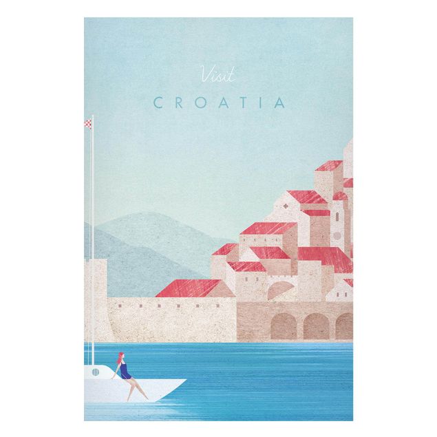 Cuadros de ciudades Tourism Campaign - Croatia