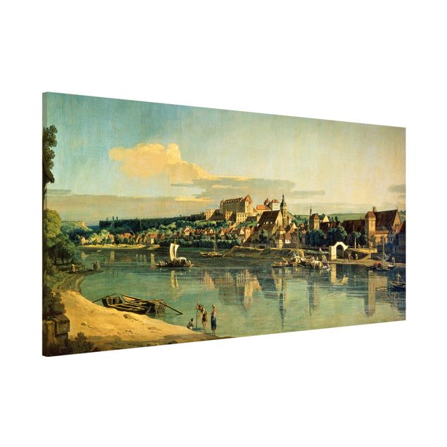 Barroco cuadro Bernardo Bellotto - View Of Pirna