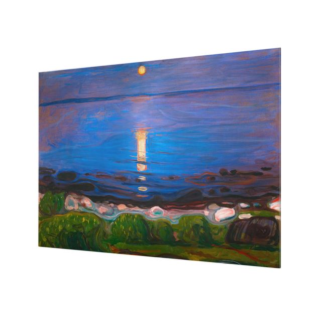Estilos artísticos Edvard Munch - Summer Night On The Sea Beach