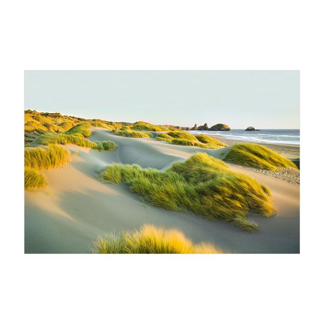 Alfombra natural Dunes And Grasses At The Sea