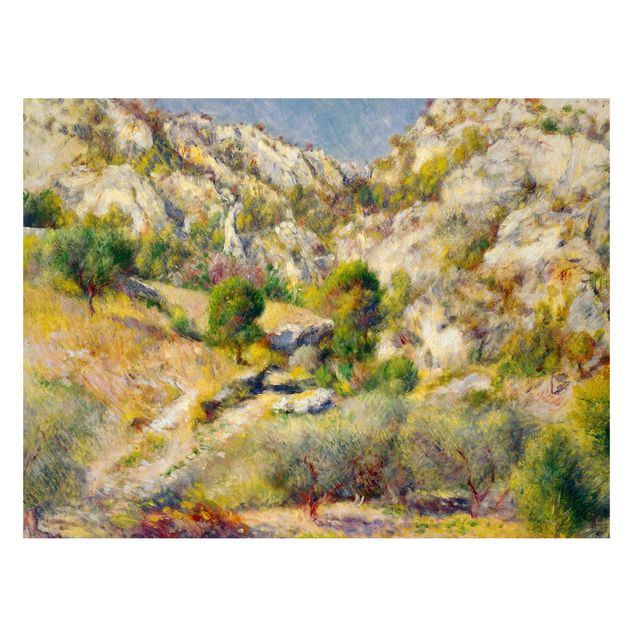 Cuadros Impresionismo Auguste Renoir - Rock At Estaque
