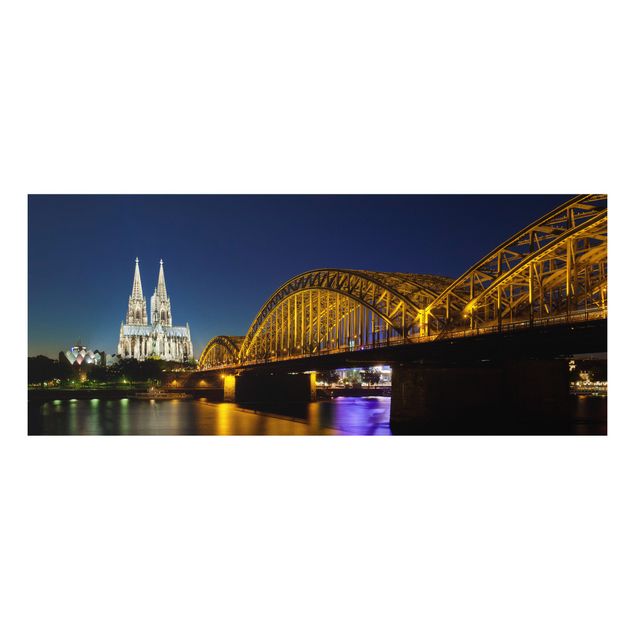 Cuadros ciudades Cologne At Night