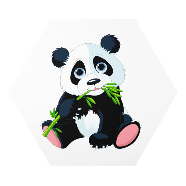 Cuadros Nibbling Panda