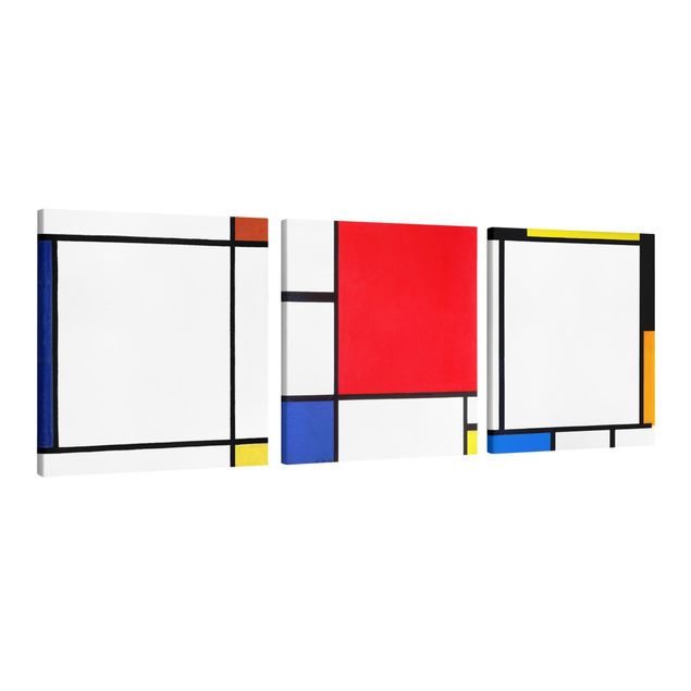 Estilos artísticos Piet Mondrian - Square Compositions