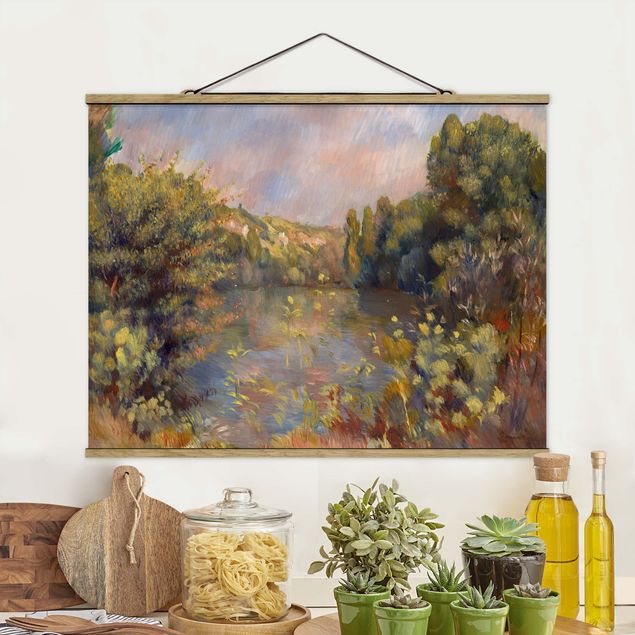 Decoración en la cocina Auguste Renoir - Lakeside Landscape