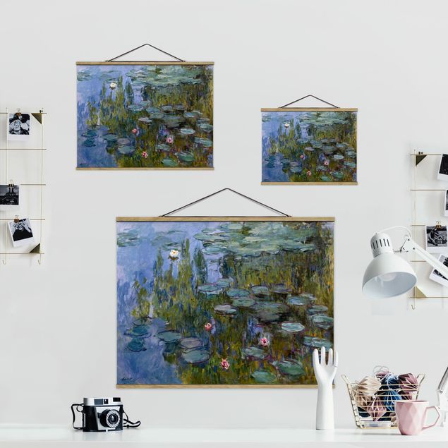 Cuadros de plantas naturales Claude Monet - Water Lilies (Nympheas)