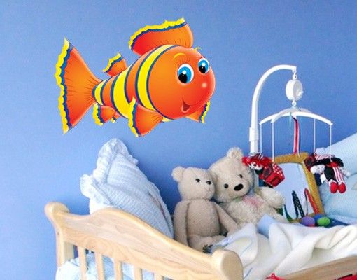 Decoración habitacion bebé No.6 Stripe Fish