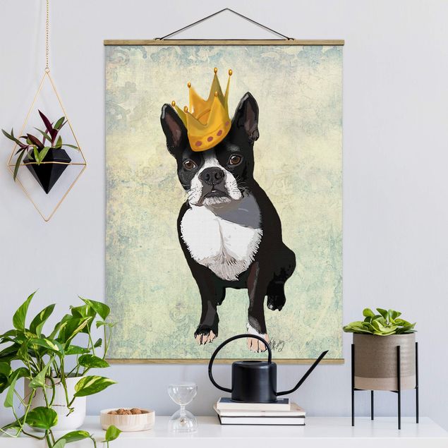 Decoración de cocinas Animal Portrait - Terrier King