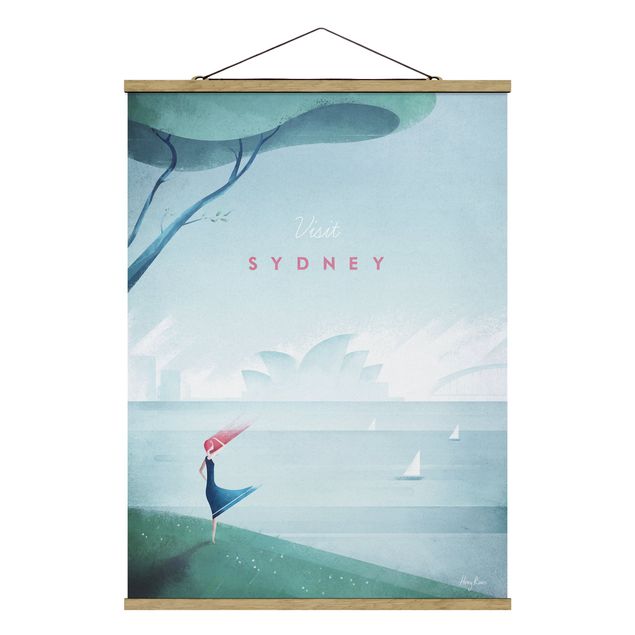 Cuadros de playa y mar Travel Poster - Sidney