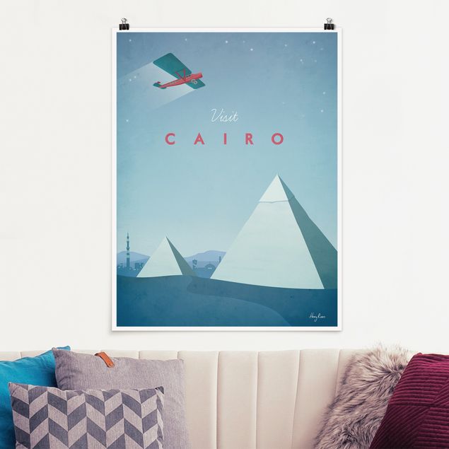 Decoración en la cocina Travel Poster - Cairo