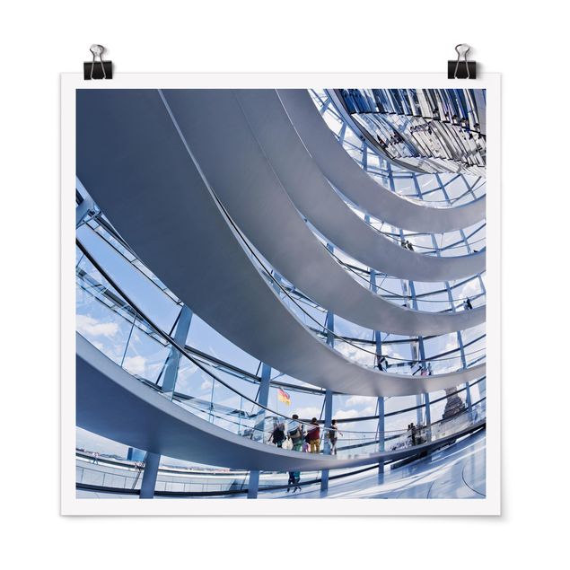 Póster ciudades In The Berlin Reichstag