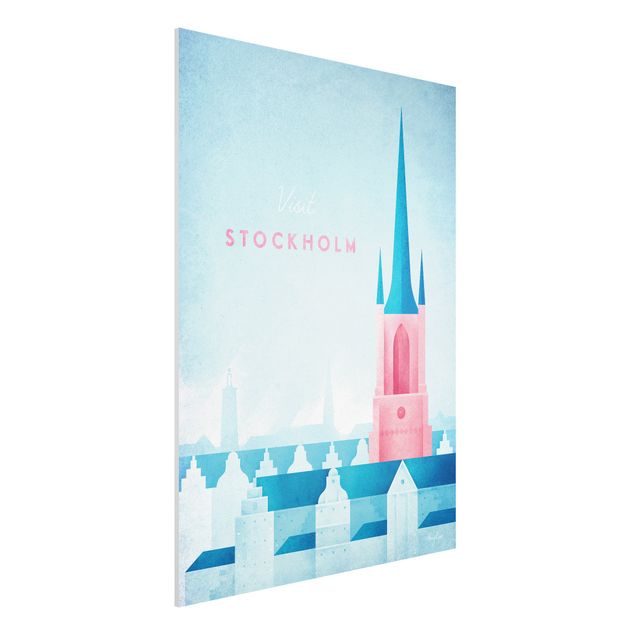 Decoración de cocinas Travel Poster - Stockholm