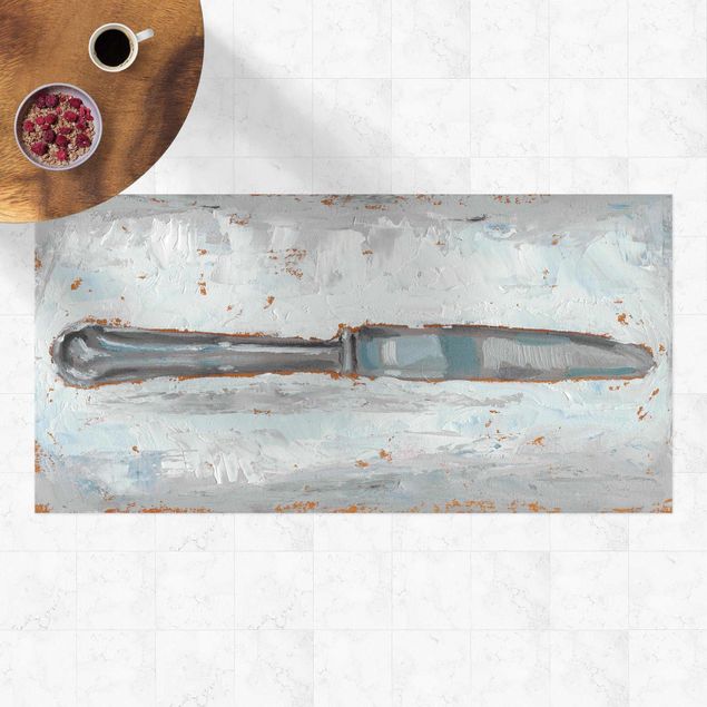 Alfombra exterior Impressionistic Cutlery - Knife