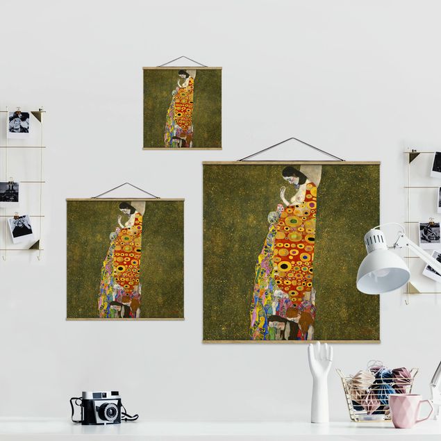 Cuadros famosos Gustav Klimt - Hope II