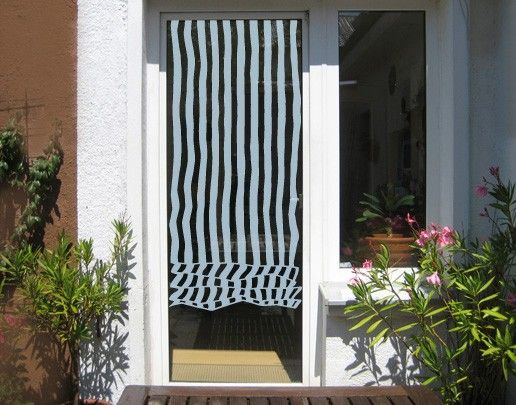 Vinilos para ventanas intimidad No.UL468 Venetian Blind Stripes