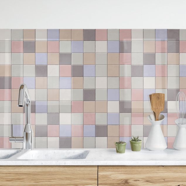 Decoración cocina Mosaic Tiles - Coloured Shabby