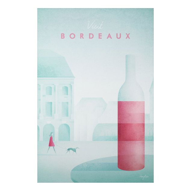 Cuadros arquitectura Travel Poster - Bordeaux