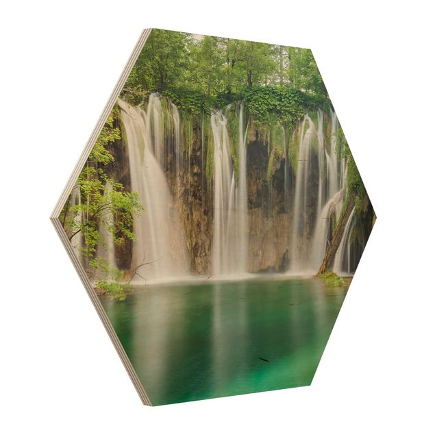 Cuadros Mirau Waterfall Plitvice Lakes
