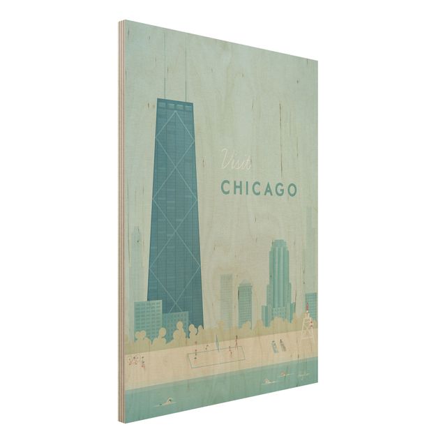 Decoración en la cocina Travel Poster - Chicago