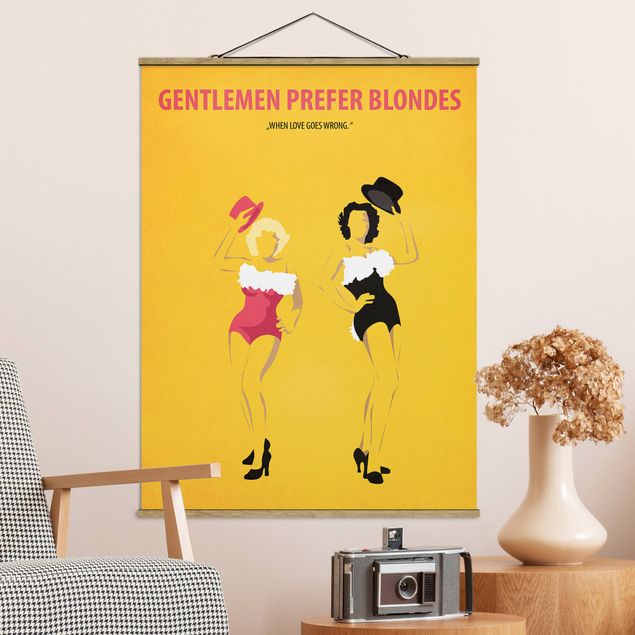 Decoración cocina Film Poster Gentlemen Prefer Blondes