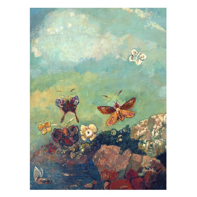 Reproducciones de cuadros Odilon Redon - Butterflies