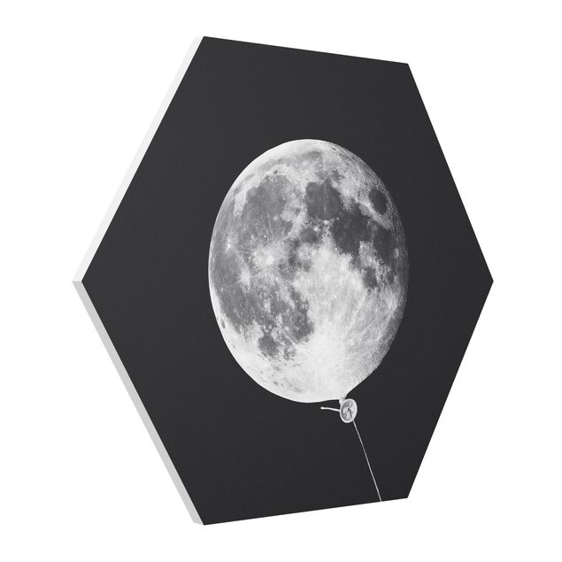 Cuadros modernos y elegantes Balloon With Moon