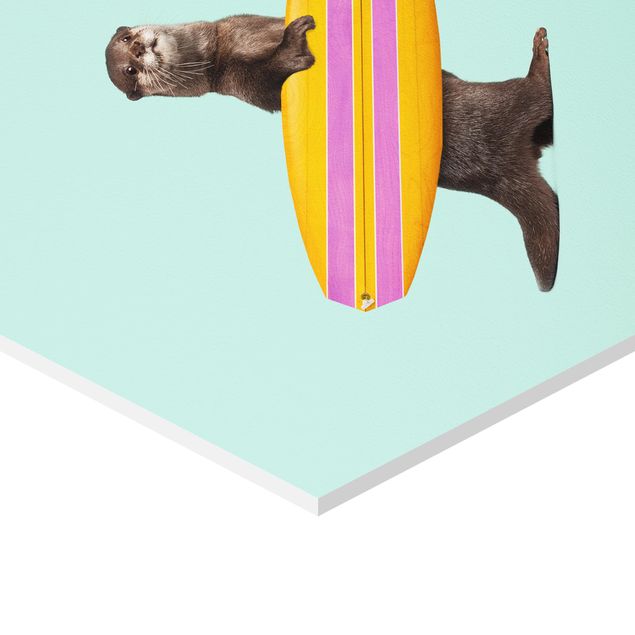 Cuadros Otter With Surfboard