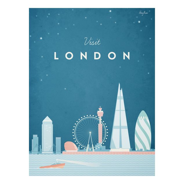 Cuadro de Londres Travel Poster - London