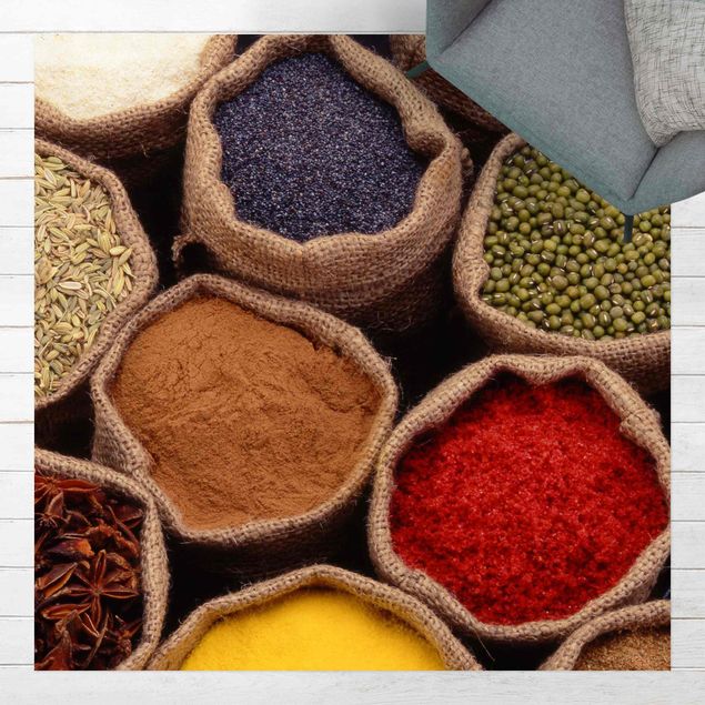 alfombra de terraza Colourful Spices