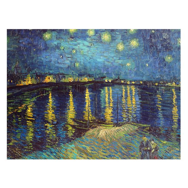 Cuadros Impresionismo Vincent Van Gogh - Starry Night Over The Rhone