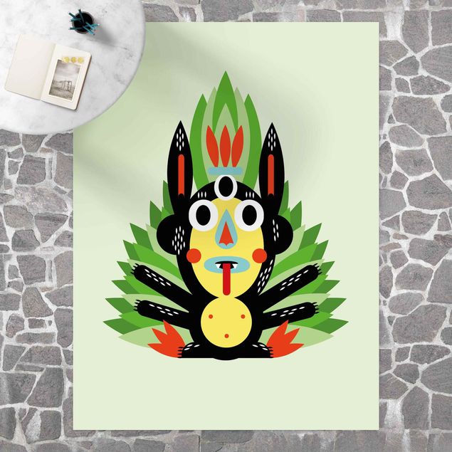 Alfombra exterior Collage Ethno Monster - Jungle