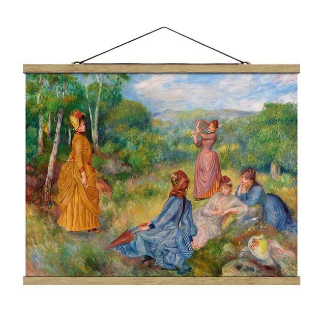 Estilos artísticos Auguste Renoir - Young Ladies Playing Badminton