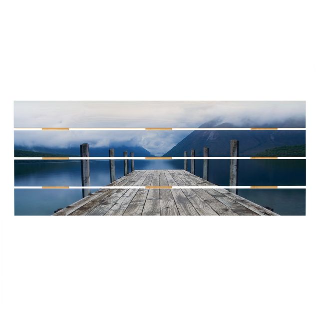 cuadros de madera decorativos Nelson Lakes National Park New Zealand