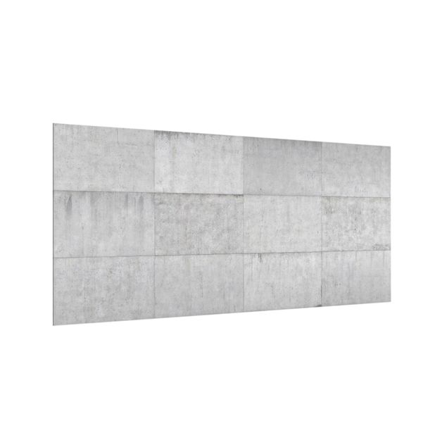 Panel antisalpicaduras cocina efecto piedra Concrete Tile Look Gray