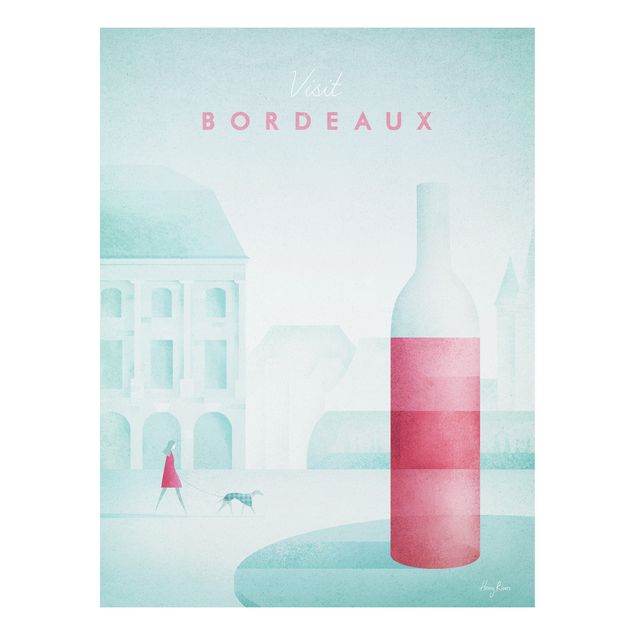 Cuadros de ciudades Travel Poster - Bordeaux