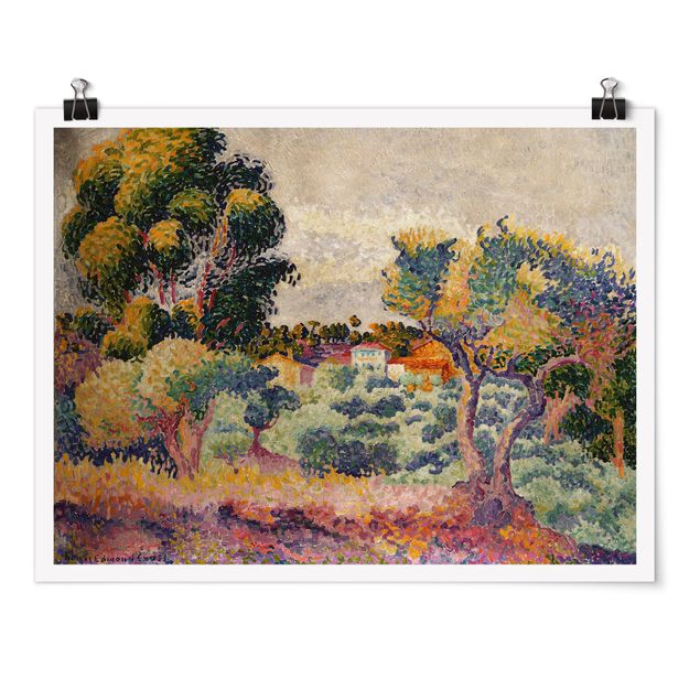 Reproducciones de cuadros Henri Edmond Cross - Eucalyptus And Olive Grove