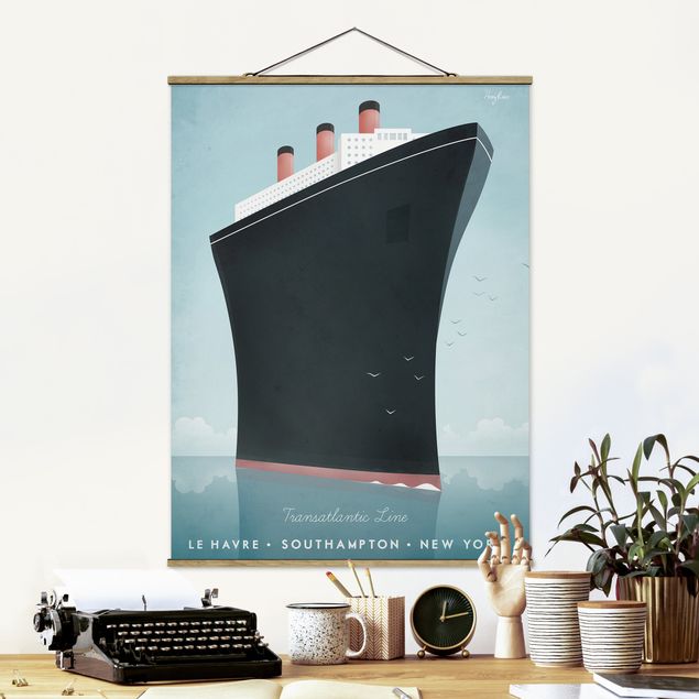 Decoración cocina Travel Poster - Cruise Ship